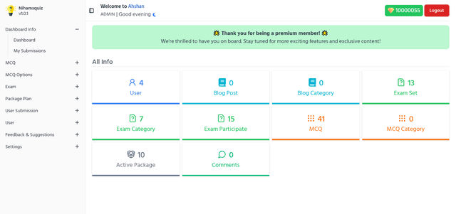 Quiz Managemnet